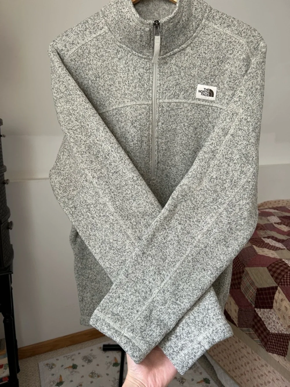 The North Face Gordon Lyons 1/4 Zip Fleece Pullover Sweater Jacket